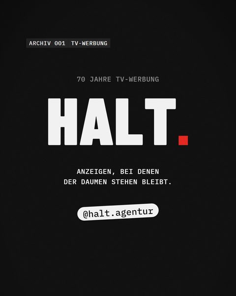 Titelbild aus unserem Video: 70 Jahre TV-Werbung, 3. November 1956.